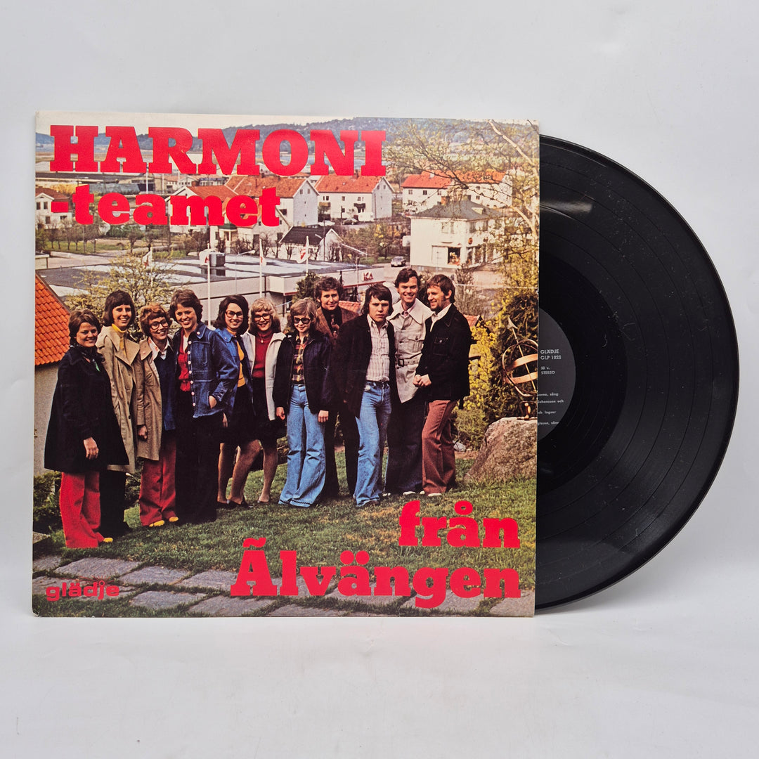 Retro LP Harmoni-teamet Älvängen kristen gospel
