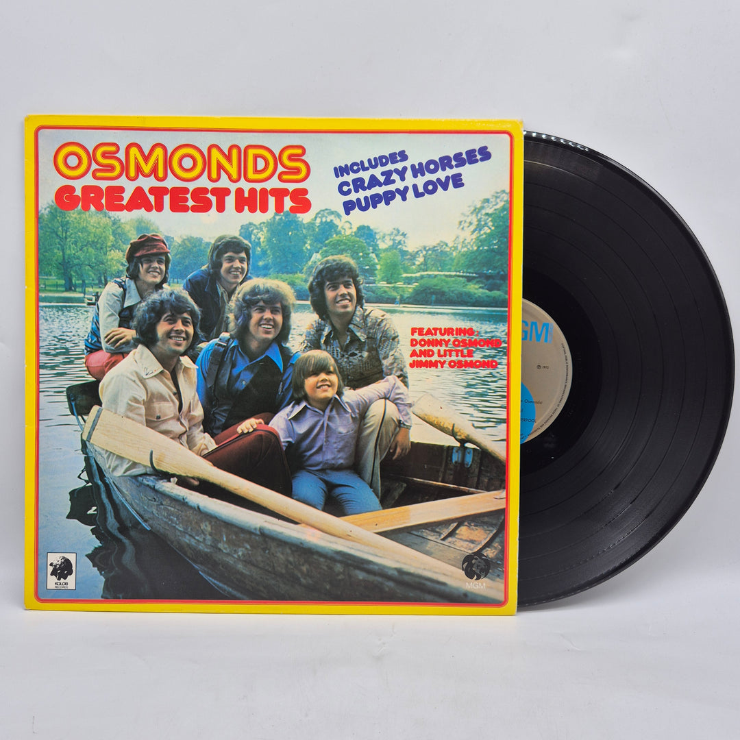 Osmonds Greatest Hits vinyl LP retro 70-tal