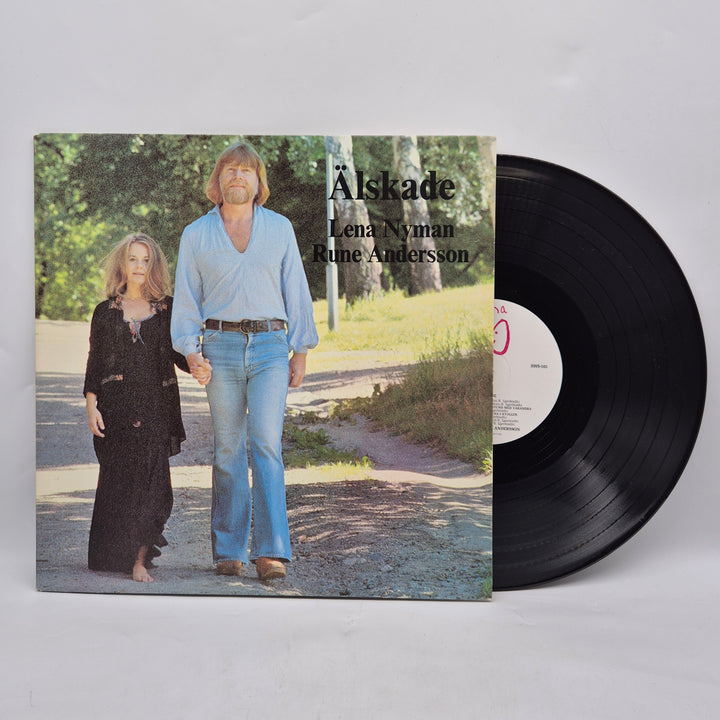 Retro vinyl LP Älskade Lena Nyman