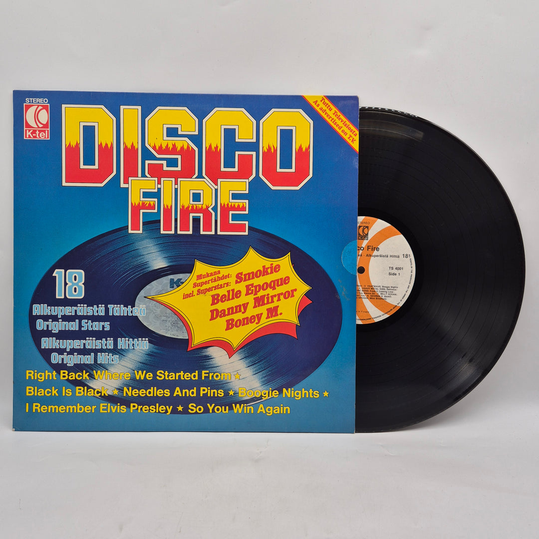 K tel Disco Fire vinyl LP retro 1970tal