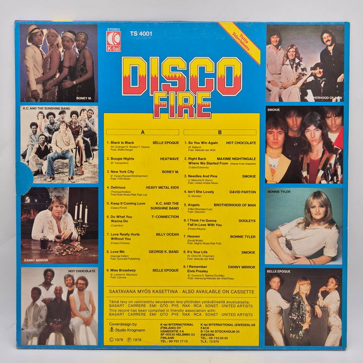 K tel Disco Fire vinyl LP retro 1970tal