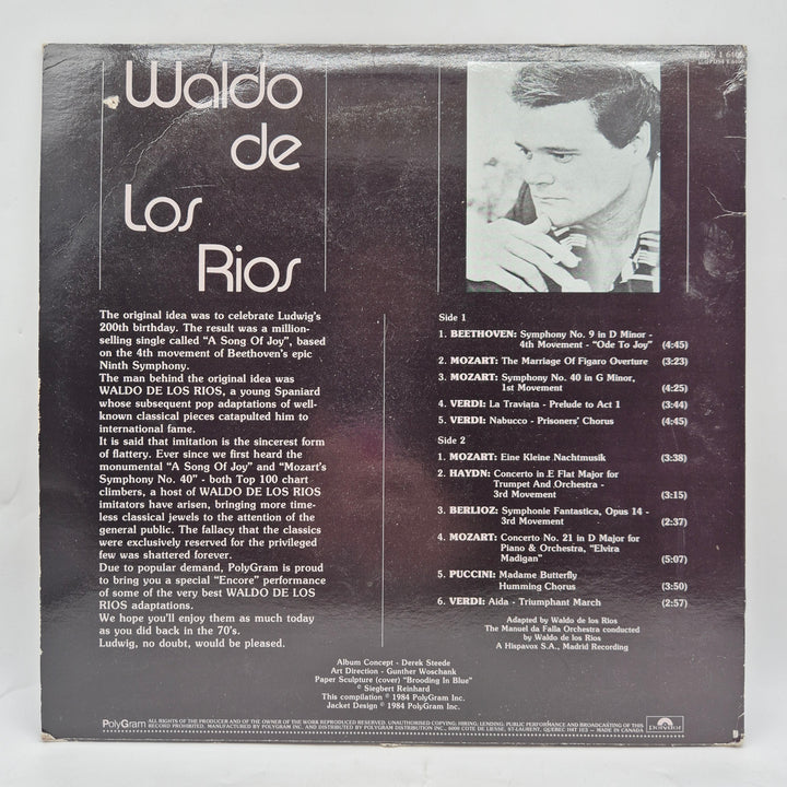 Waldo de Los Rios Encore retro LP vinyl