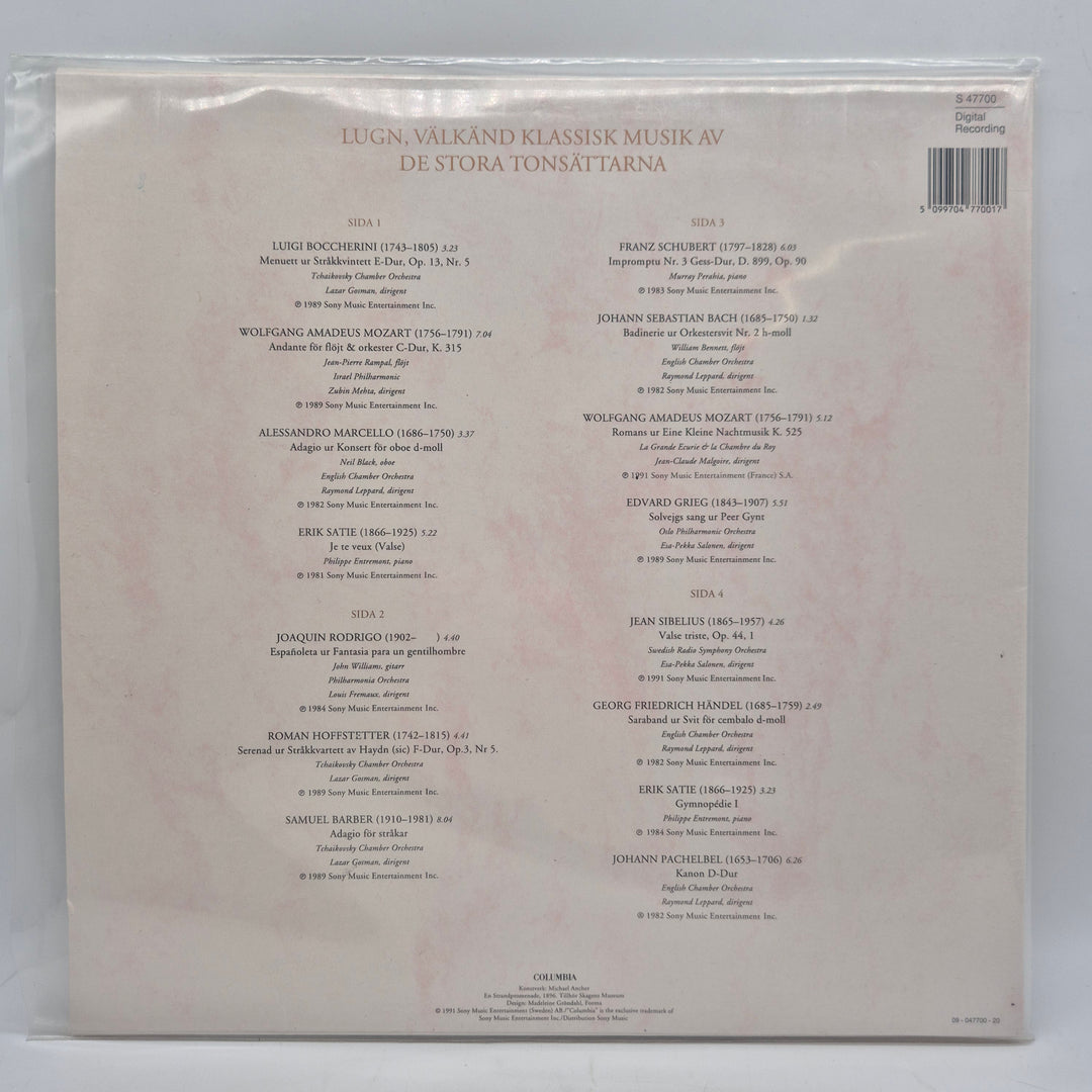 Klassiska Mästerverk Volym II dubbel LP retro