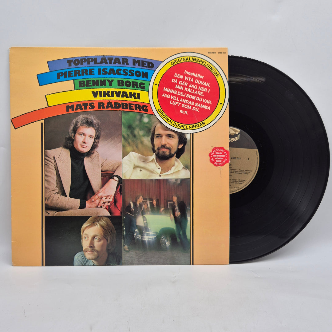 Retro LP Topplåtar Karusell 70-tal vinyl