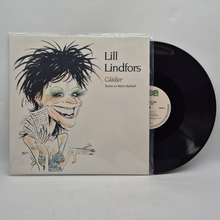 Lill Lindfors Glädjor retro LP vinylskiva