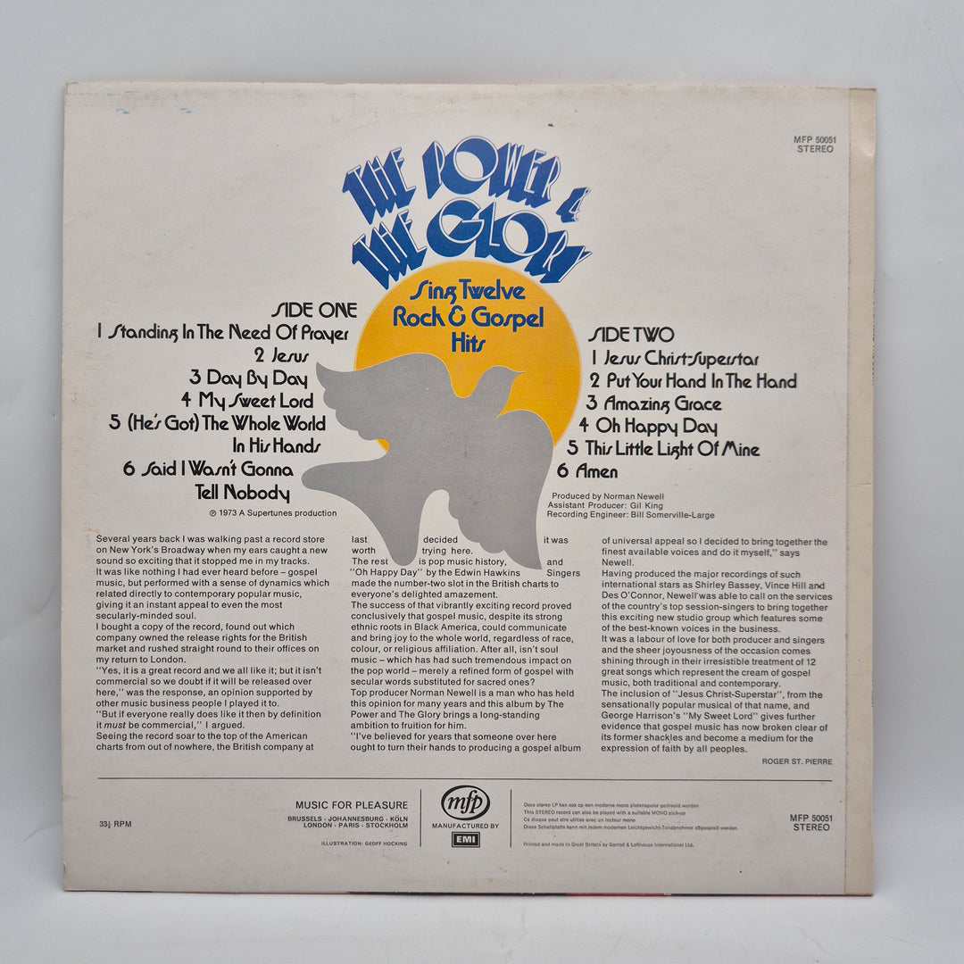 Retro LP The Power & The Glory 70-tal