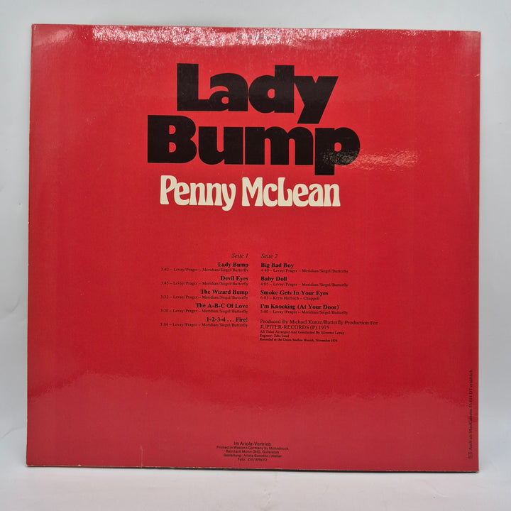 Penny McLean Lady Bump vinyl LP retro
