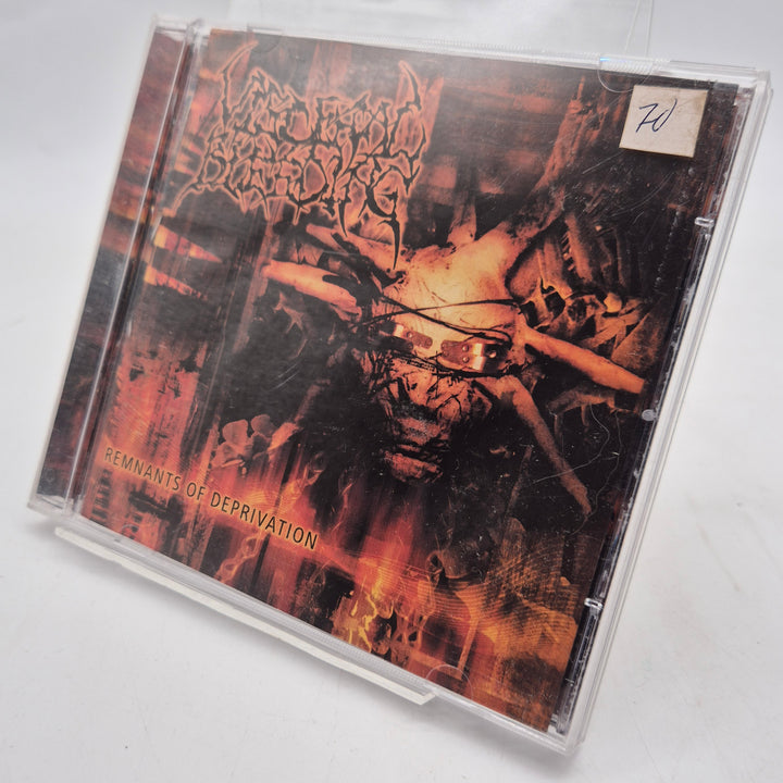 Remnants of Deprivation CD brutal death metal