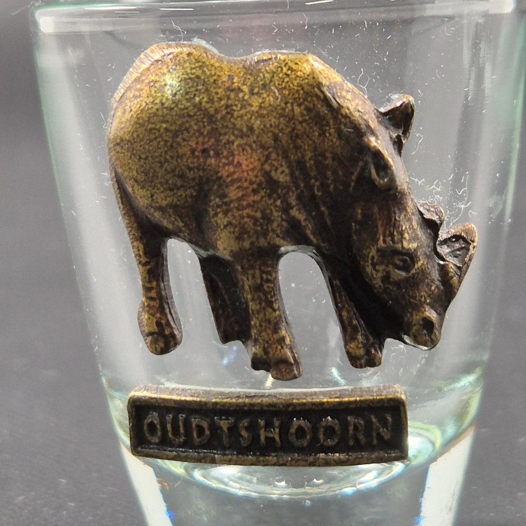 Oudtshoorn shotglas 5 pack afrikanska djur