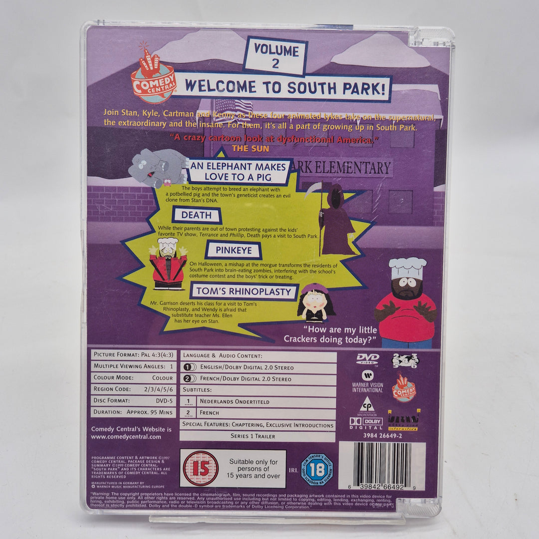 South Park Volume 2 retro DVD Comedy Central