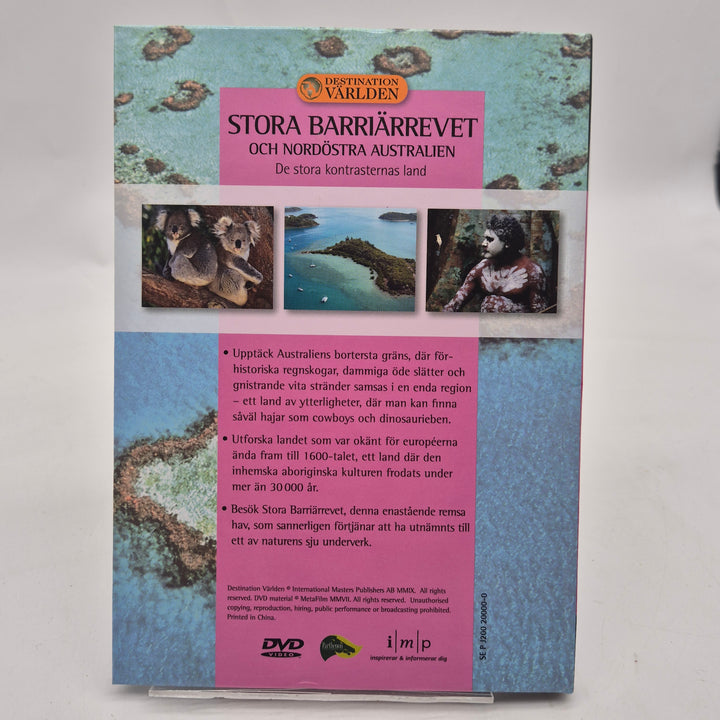 DVD dokumentär Stora Barriärrevet nordöstra Australien