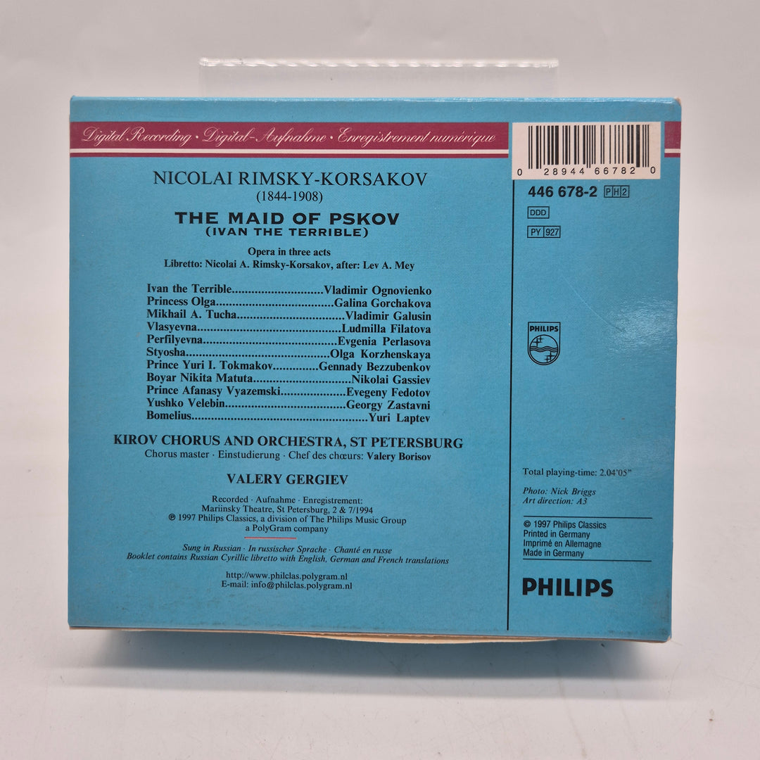 Rimsky Korsakov opera CD box Philips Classics