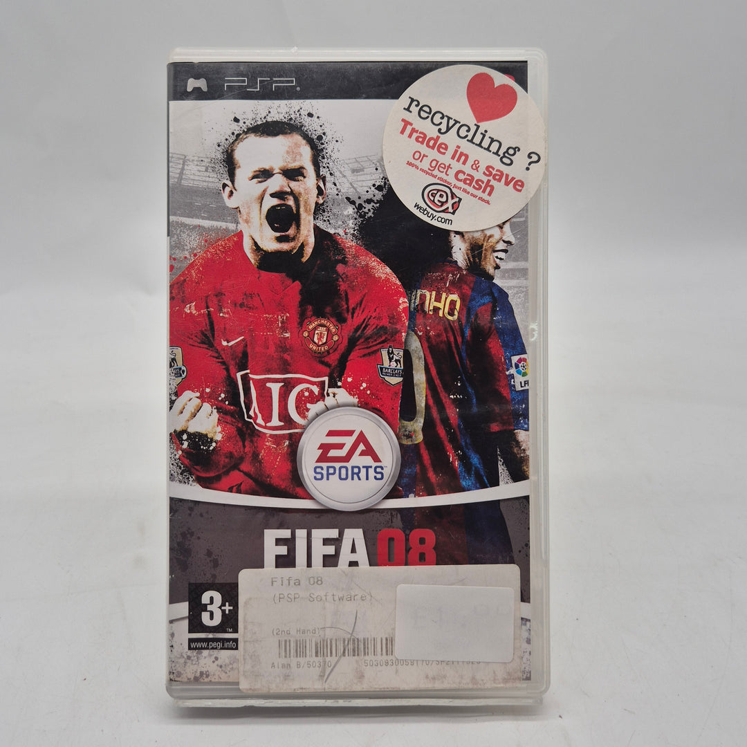 FIFA 08 PSP spel retro EA Sports