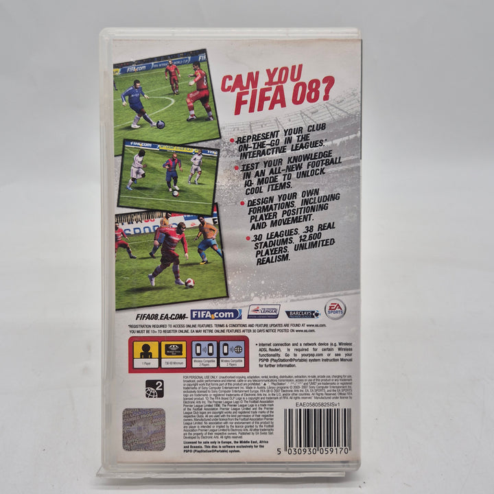 FIFA 08 PSP spel retro EA Sports