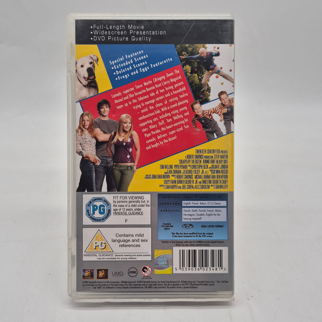 Cheaper By The Dozen UMD film PSP begagnad