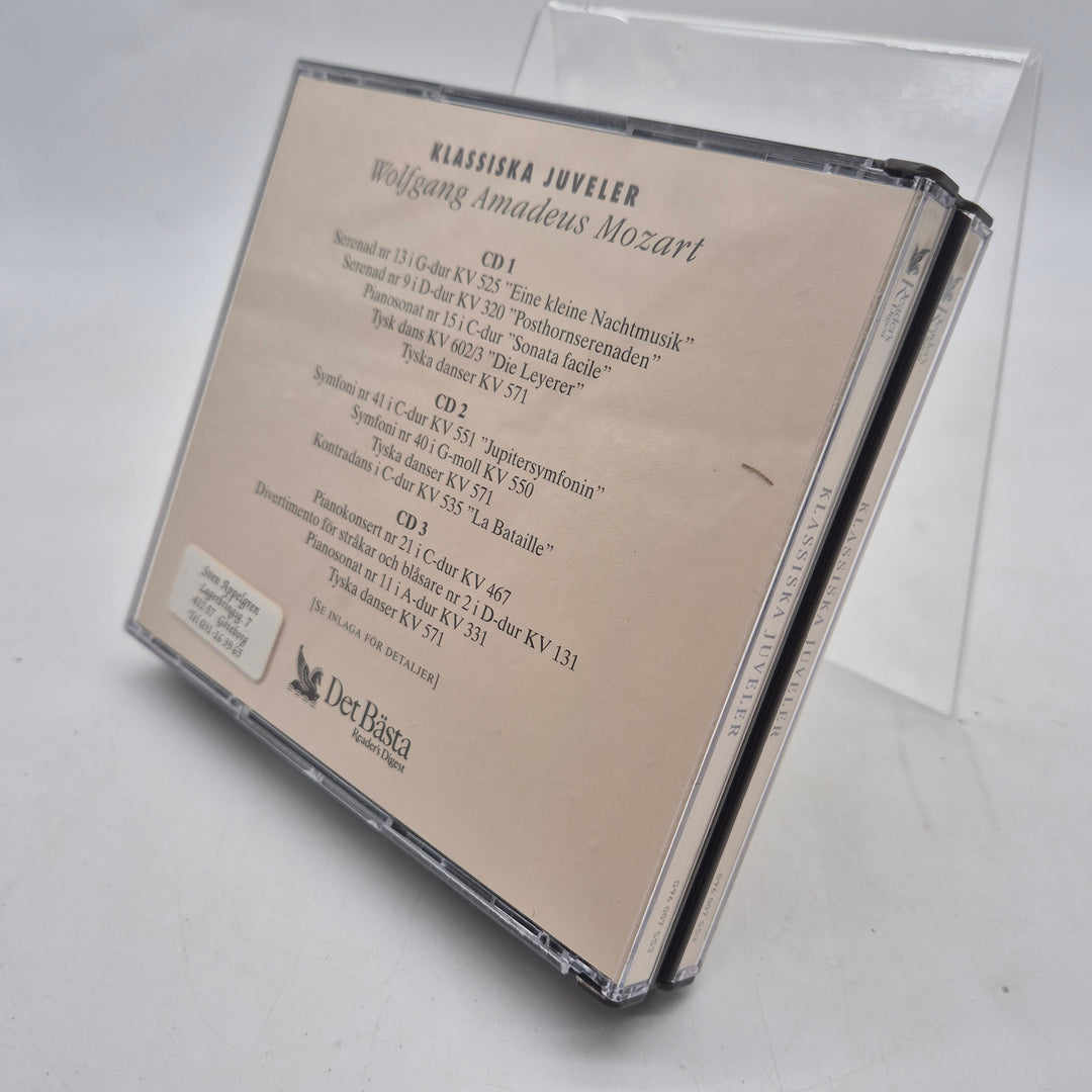 Mozart Klassiska Juveler CD box begagnad
