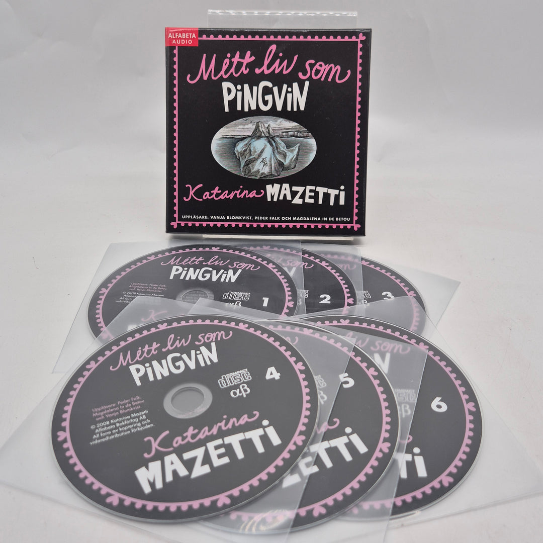 Mitt liv som pingvin ljudbok CD box