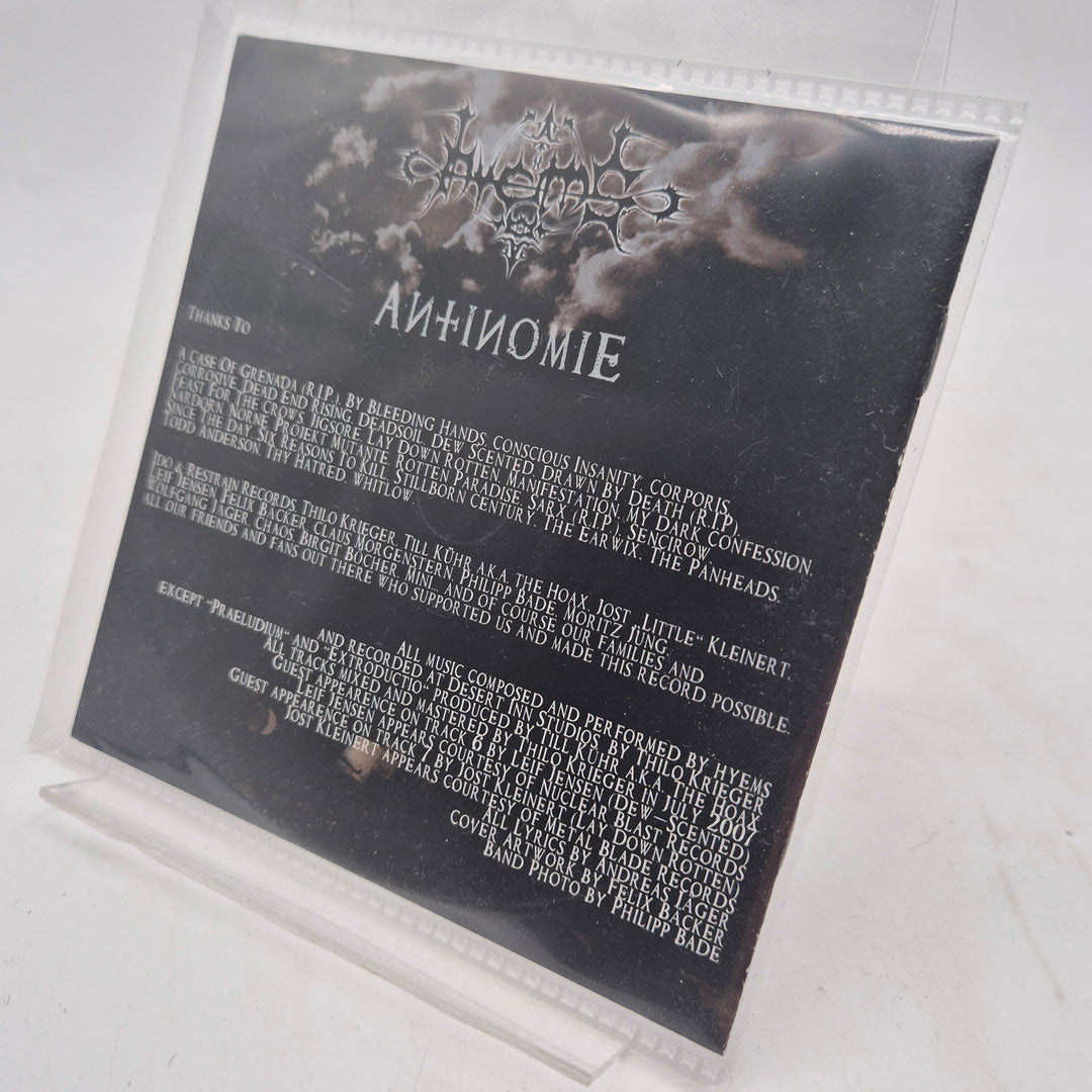 An+inomie CD skiva tung atmosfärisk metal