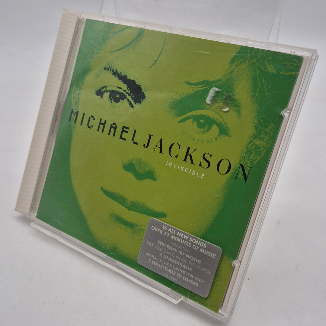 Michael Jackson Invincible CD album begagnad