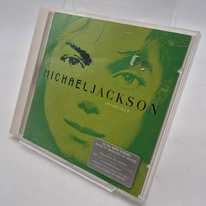 Michael Jackson Invincible CD album begagnad