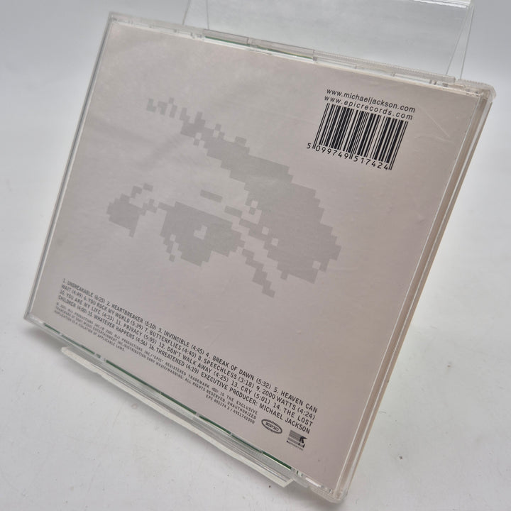 Michael Jackson Invincible CD album begagnad