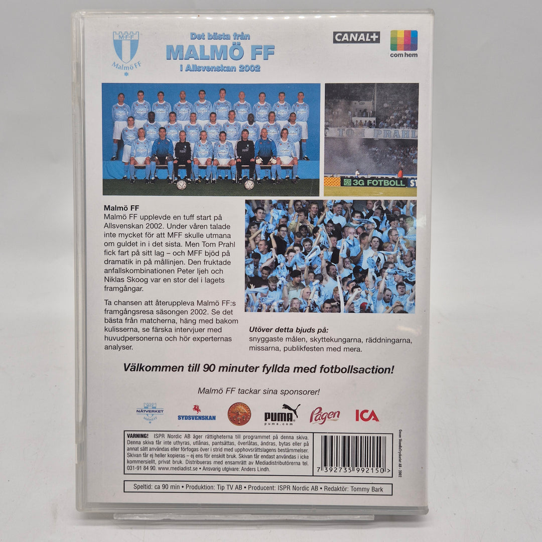 Malmö FF Allsvenskan 2002 retro DVD