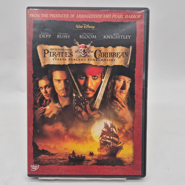 Disney DVD Pirates of the Caribbean äventyrsfilm begagnad