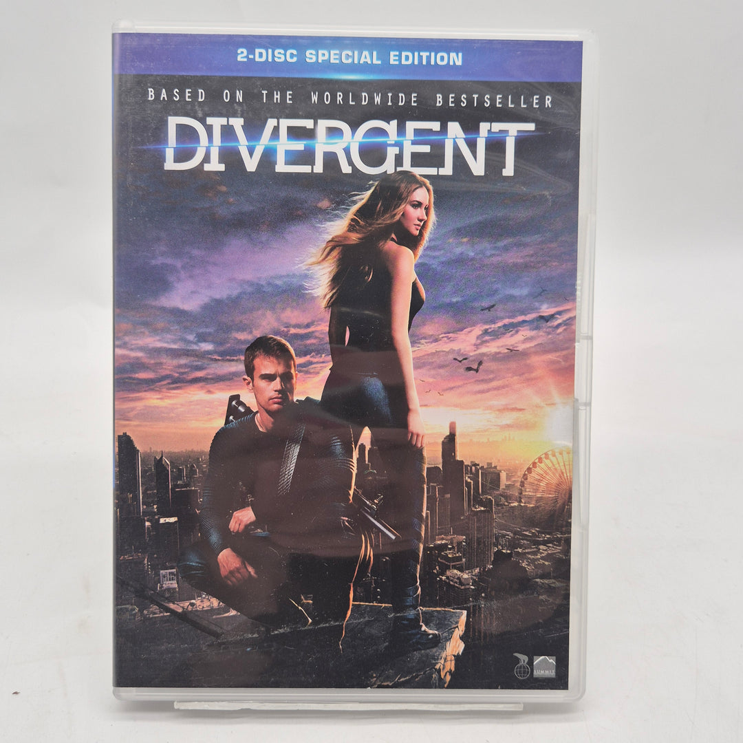 Divergent 2 disc specialutgåva DVD 2014