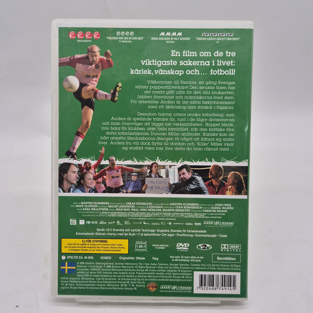 Offside svensk komedifilm på DVD begagnad
