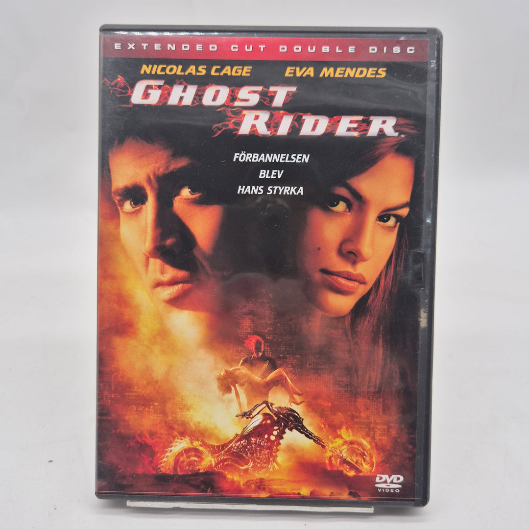 Ghost Rider Extended Cut Double Disc DVD begagnad