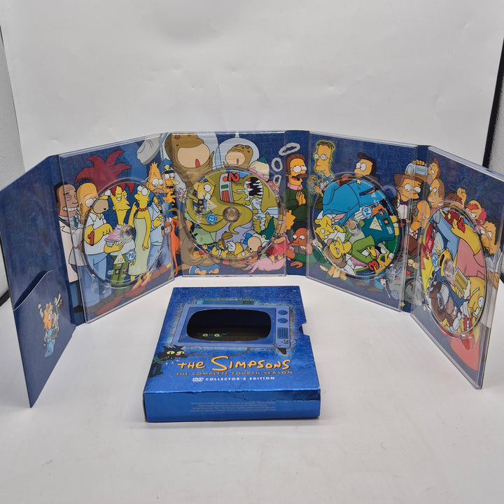 The Simpsons säsong 4 retro DVD box