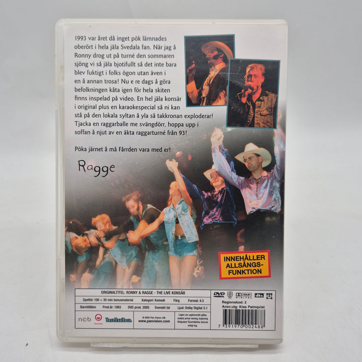 Ronny och Ragge retro DVD liveshow 1993