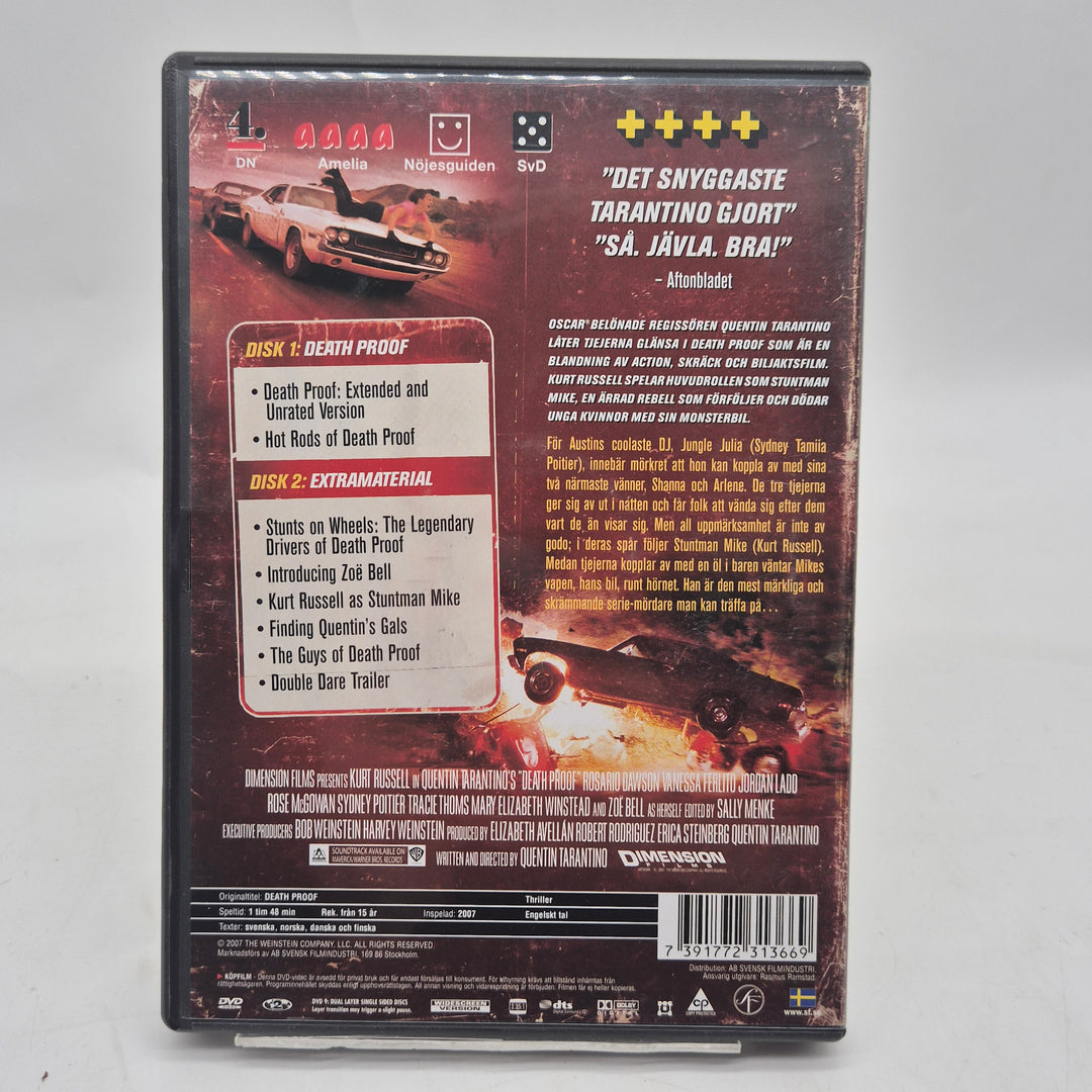 Death Proof DVD 2 disc uncut unrated