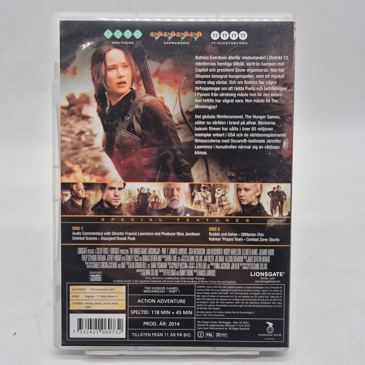 The Hunger Games Mockingjay Part 1 DVD 2-disc
