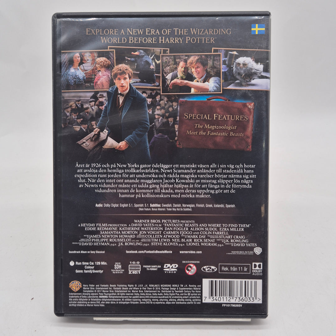 Fantastiska vidunder DVD svensk utgåva begagnad