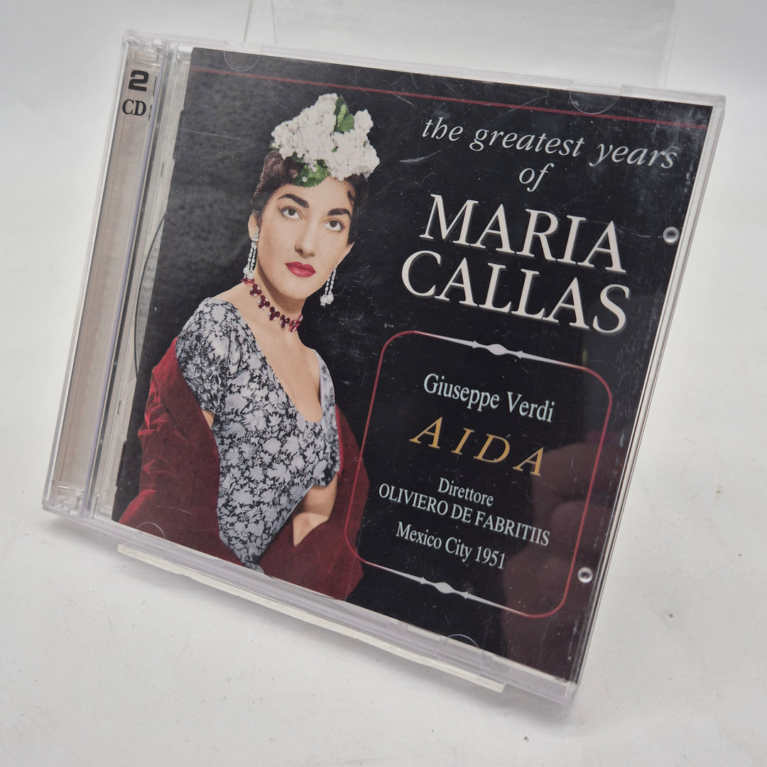 Maria Callas Aida 2 CD klassisk opera