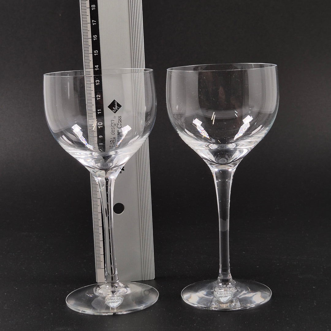 Orrefors eleganta vinglas 2 pack klar glas