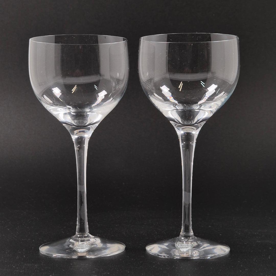 Orrefors eleganta vinglas 2 pack klar glas