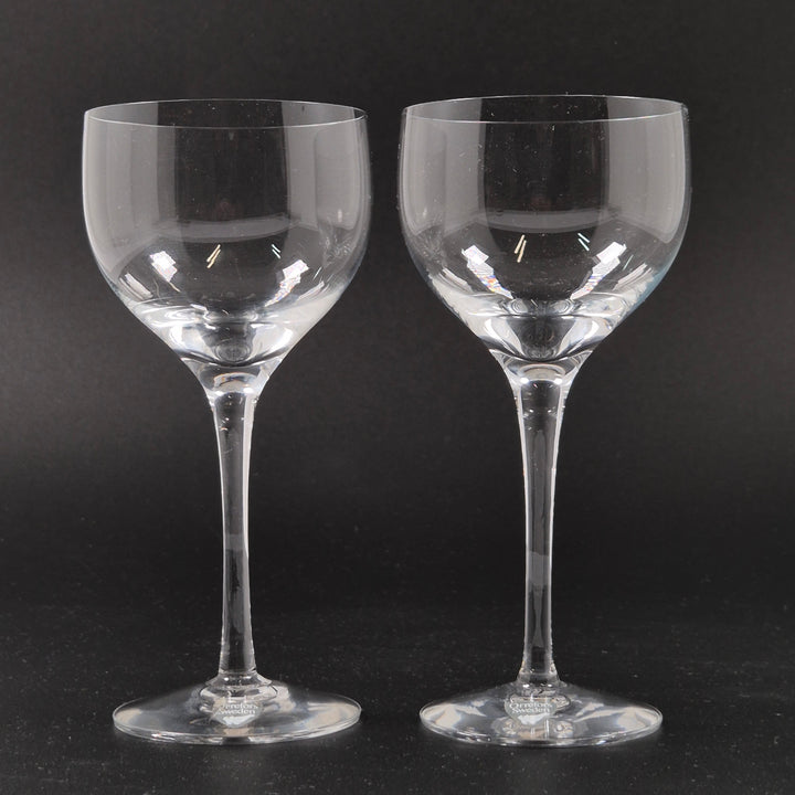 Orrefors eleganta vinglas 2 pack klar glas