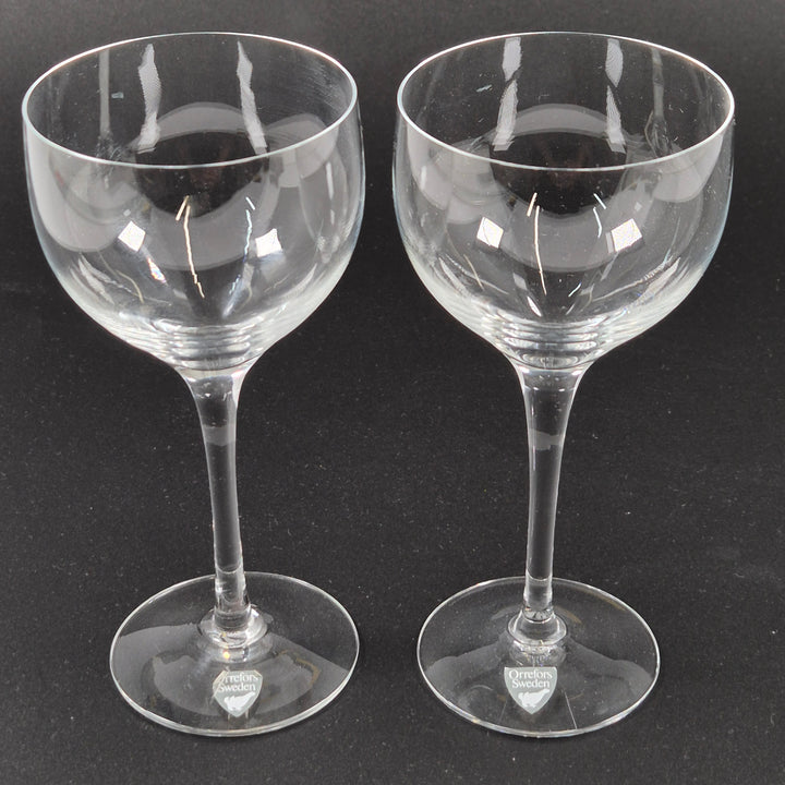 Orrefors eleganta vinglas 2 pack klar glas