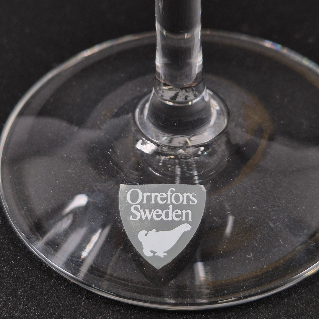 Orrefors eleganta vinglas 2 pack klar glas