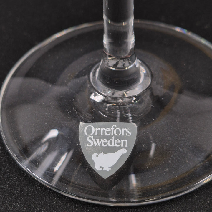 Orrefors eleganta vinglas 2 pack klar glas