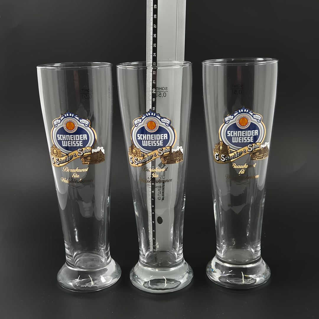 Schneider Weisse klassiska veteölsglas 3 pack