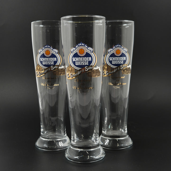 Schneider Weisse klassiska veteölsglas 3 pack