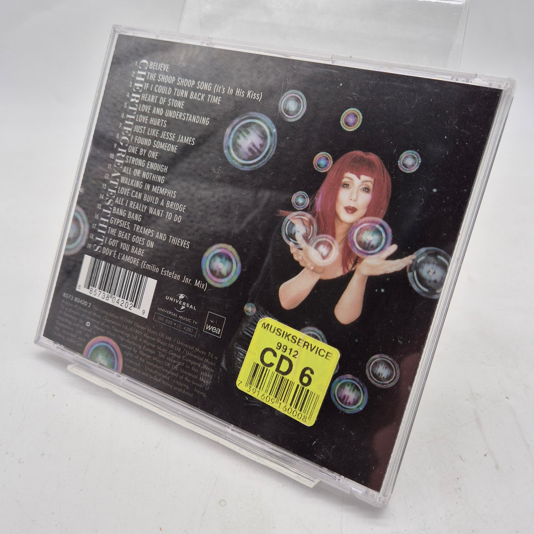 Cher The Greatest Hits samlings CD begagnad
