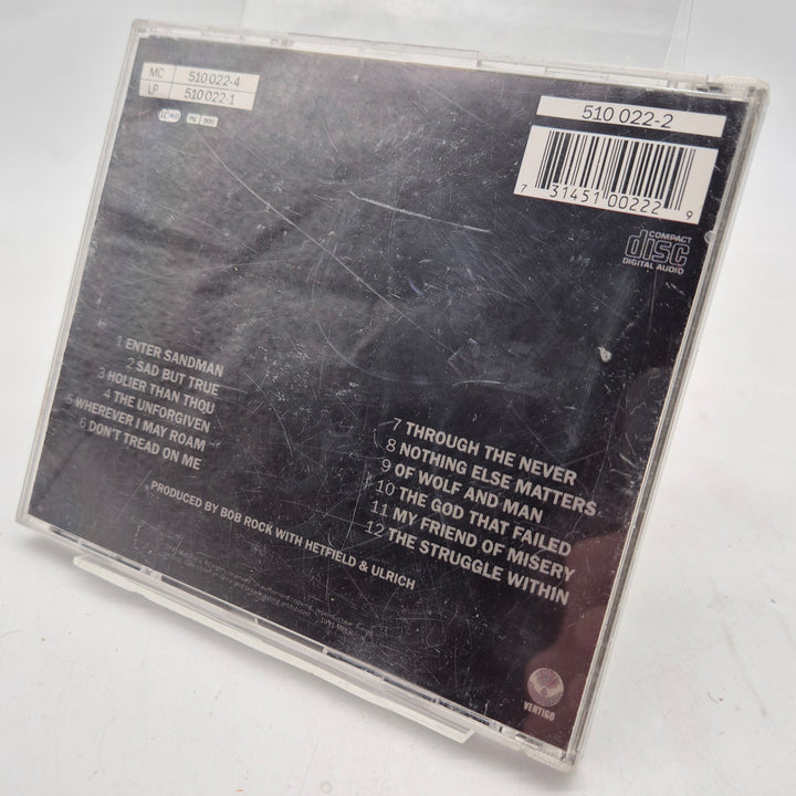 Metallica The Black Album CD retro 90tal