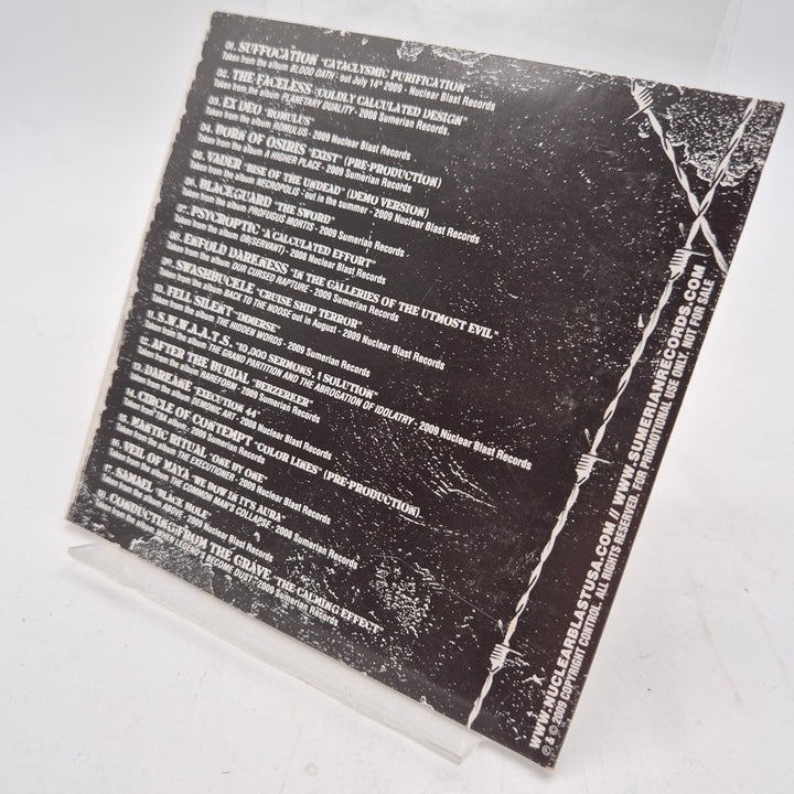 CD promotionskiva extrem metal 2009 Nuclear Blast