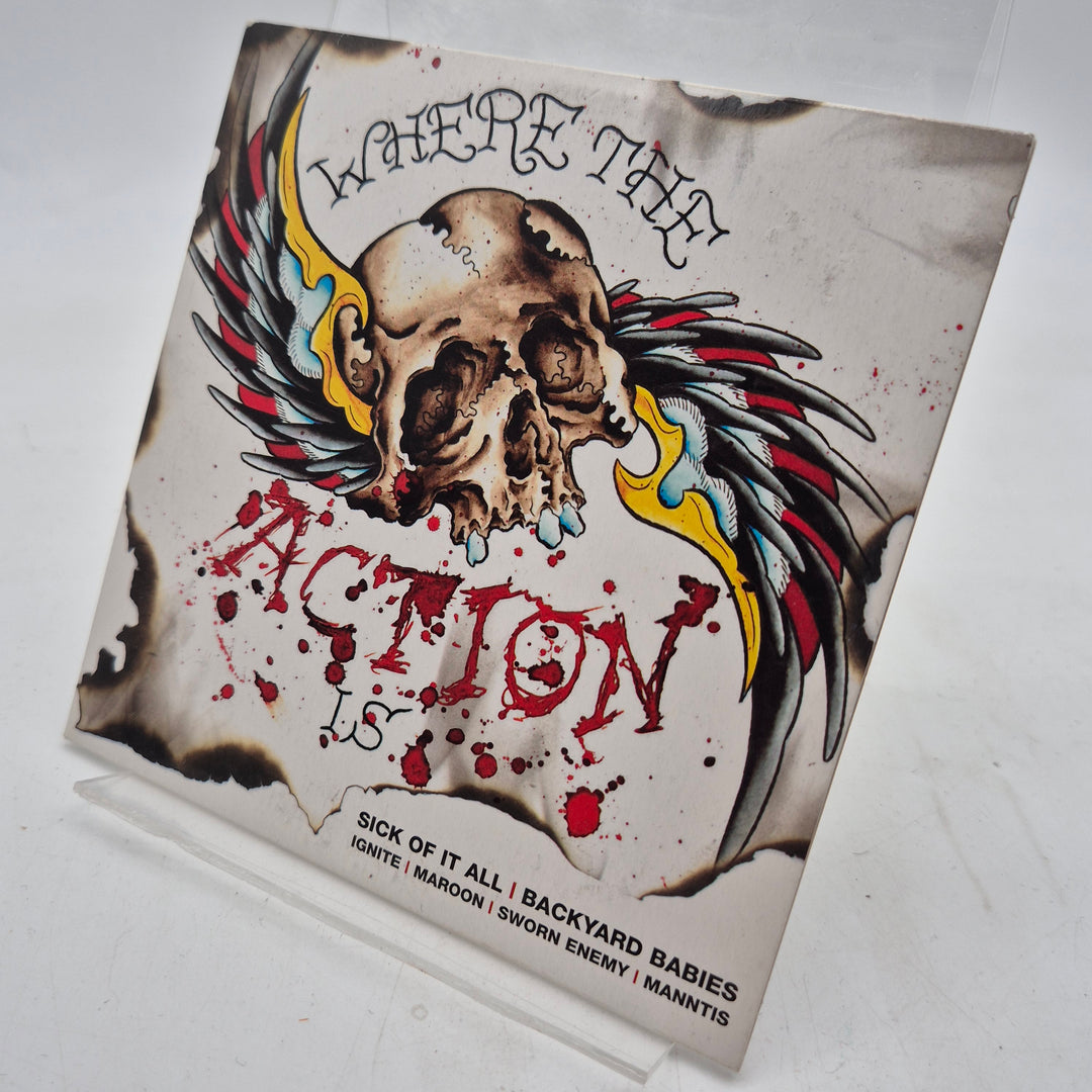 Where The Action Is promo CD hardcore