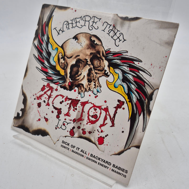 Where The Action Is promo CD hardcore