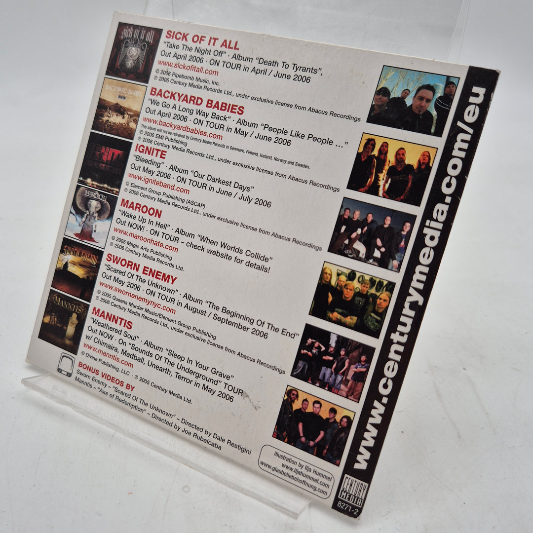 Where The Action Is promo CD hardcore
